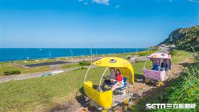 深澳鐵道自行車。（圖／新北市政府觀光局提供）