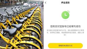 共享單車傳破產　網友急退費：排第769萬位有救嗎…？
圖／翻攝自微博