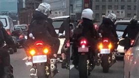 網友拍到白牌車上快速道路引發論戰。