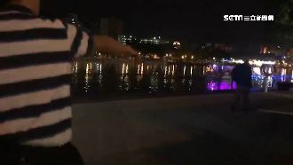 韓就職典禮場地視線暗　男騎單車慘摔