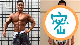 （圖／翻攝自李沛旭臉書）李沛旭,健身,健美賽,亞洲IFBB