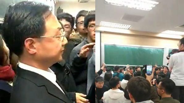 江宜樺演講抗議　台大政治系三點聲明
