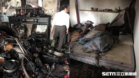 獨居爺家被燒毀，善心人士幫修繕／陳韋強提供