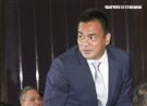 台灣強打王柏融與日本職棒火腿隊簽約，富邦悍將副領隊陳金鋒出席。（記者林士傑/攝影）