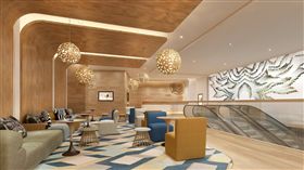 ▲Pure Yoga 會館打造如五星飯店奢華氣派（圖／翻攝自Pure Yoga 官網）