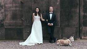 連詠心,婚紗照,歸寧宴,台北  圖／翻攝自臉書