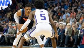 NBA／他自稱聯盟最快　遭威少打臉
NBA,沙加緬度國王,De'Aaron Fox,奧克拉荷馬雷霆,Russell Westbrook
翻攝自推特