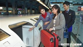 自助行李託運櫃檯,桃園機場,行李,第二航廈,／桃機公司提供