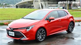 Toyota Auris。（圖／鍾釗榛攝影）