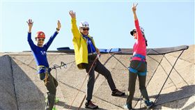 花博「楷模創生館」高空垂降秀（台中市政府）