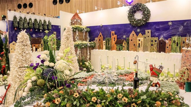 花博迎聖誕　花舞館辦聖誕花藝設計賽