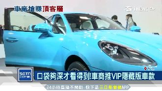 僅供VIP賞車！車展還有隱藏版車款