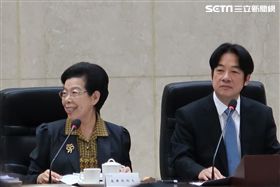 ▲行政院長賴清德與監察院長張博雅。（圖／記者林仕祥攝）