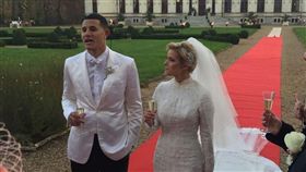 ▲Machado夫妻。（圖／取自Machado IG）