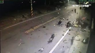 驚悚畫面曝光！他遭賓士撞飛斷腿慘死