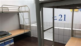 台南第二監獄、一人一床／記者潘千詩攝影
