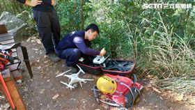 失蹤2天！陸軍航特部上校找到了，在河床尋獲遺體。（圖／台中市消防局提供）