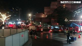 101美食街冒黑煙　疑排油煙管起火