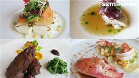 七夕情人節大餐。（圖／記者簡佑庭攝影）