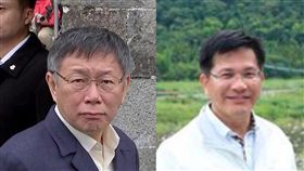 柯文哲,林佳龍 組合圖,資料照
