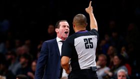 NBA／籃網主帥罵裁判　77萬飛了
NBA,布魯克林籃網,Kenny Atkinson,罰款,罵裁判
翻攝自推特