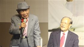 正面迎戰失智症　9旬老翁智力剩7歲拿碩士91歲林添發（左）17年前失智，智力退化僅剩7歲，但他正面迎戰，每天參加活動甚至求學，今年拿到碩士學位。（天主教失智老人基金會提供）中央社記者陳偉婷傳真　107年12月23日