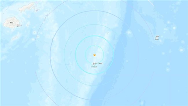 6.4強震夜襲東加群島　無海嘯警報