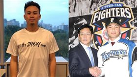 ▲傳出火腿球團相中前旅日投手蕭一傑擔任王柏融翻譯。（圖／翻攝自蕭一傑臉書／記者林士傑攝）