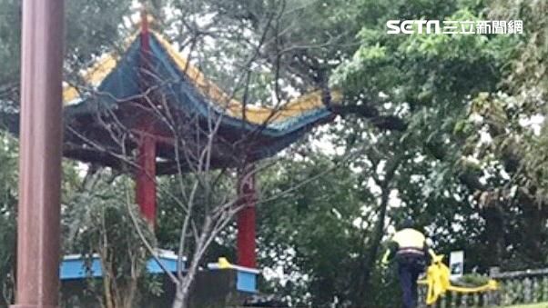 南港公園驚傳自殺　男涼亭上吊輕生亡