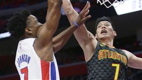 ▲林書豪漂亮防守。（圖／美聯社／達志影像）