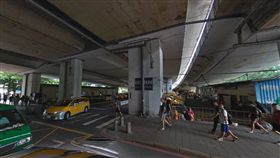 台北,計程車,服務站,逃票,詐欺,建國高架橋（示意圖／翻攝自Googlemap）