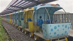 深澳鐵道自行車，河豚，八斗子，深澳（記者郭奕均攝影）