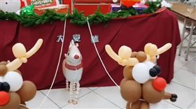 大安分局,警察,聖誕夜,聖誕節（圖／翻攝自大安波麗士臉書）