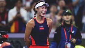 ▲王薔目前在女子網壇排名世界第20。（圖／翻攝自王薔微博）