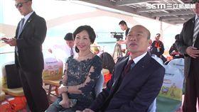 韓國瑜偕妻李佳芬高雄市長就職典禮,愛之船抵達會場,
三立新聞