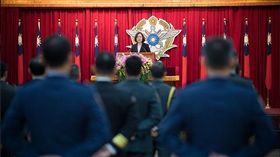 國軍將官晉任典禮　蔡英文賦予3任務（圖／翻攝自中華民國總統府網站）
