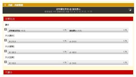 ▲台灣運彩盤口。（圖／取自台灣運彩官網）