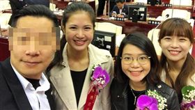 林昶佐與3位時代力量新科台北市議員合照。（圖／翻攝自林昶佐臉書）