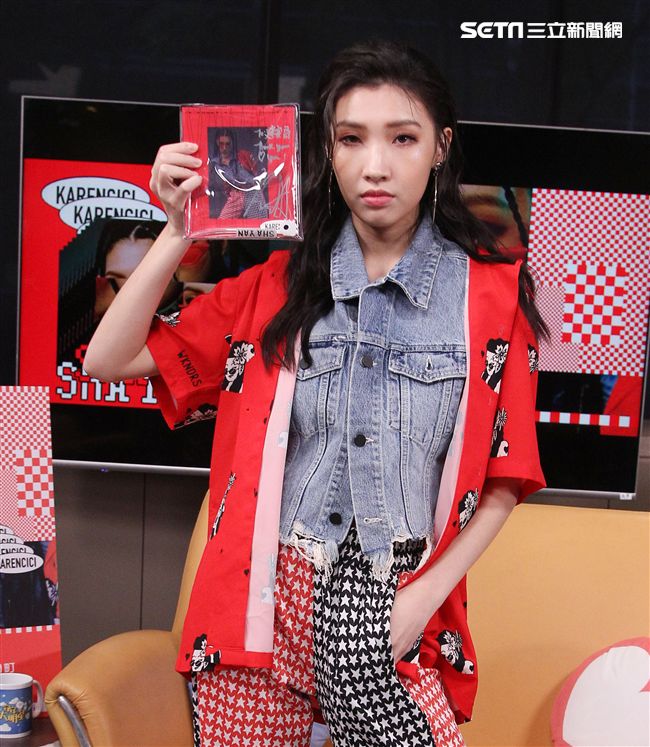 Karencici安安大明星。（記者邱榮吉/攝影）