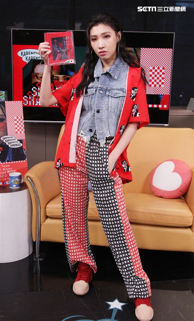 Karencici安安大明星。（記者邱榮吉/攝影）