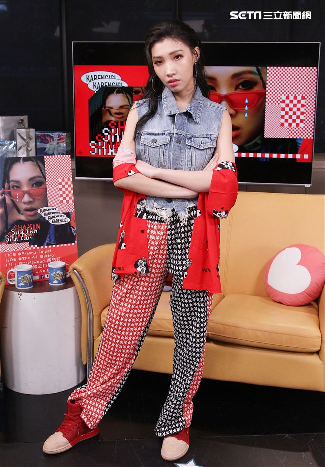 Karencici安安大明星。（記者邱榮吉/攝影）