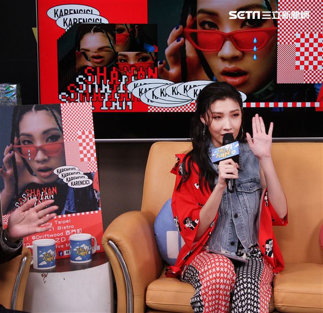 Karencici安安大明星。（記者邱榮吉/攝影）