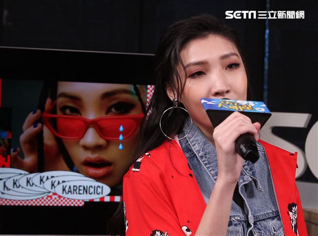 Karencici安安大明星。（記者邱榮吉/攝影）