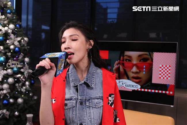 Karencici安安大明星。（記者邱榮吉/攝影）