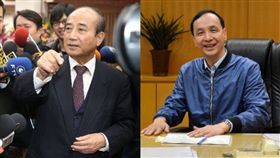 王金平,朱立倫(圖/ˊ中央社)