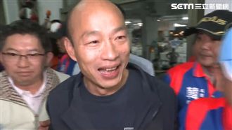 韓國瑜紅眼視察　睡市場淪半小時快閃