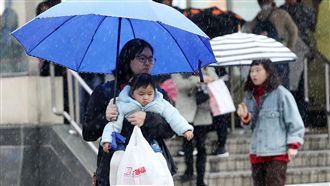明冷氣團低溫有雨　這兩天下探12度