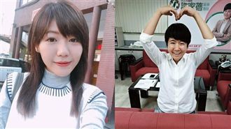 議員女女戀？吳沛憶與許家蓓街頭激吻