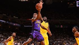 NBA／無詹皇湖人末節爆氣血洗勇士
NBA,洛杉磯湖人,Rajon Rondo
翻攝自推特