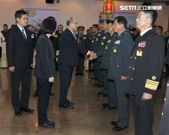 108年上半年陸軍司令部政戰主任簡士偉將官晉任。（記者邱榮吉/攝影）